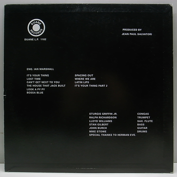 INVADERS / Spacing Out (LP) / Duane Records | WAXPEND RECORDS INVADERS / Spacing Out (LP) / Duane Records | WAXPEND RECORDS