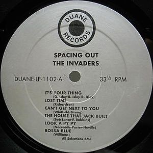 INVADERS / Spacing Out (LP) / Duane Records | WAXPEND RECORDS INVADERS / Spacing Out (LP) / Duane Records | WAXPEND RECORDS