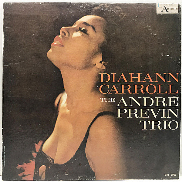 レコードメイン画像：【w./アンドレ・プレヴィン・トリオとの共演】MONO 良好!! DIAHANN CARROLL The Andre Previn Trio ('60 United Artists) モノラル Lp 名盤