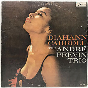 レコード画像：DIAHANN CARROLL / ANDRE PREVIN / Diahann Carroll, The Andre Previn Trio