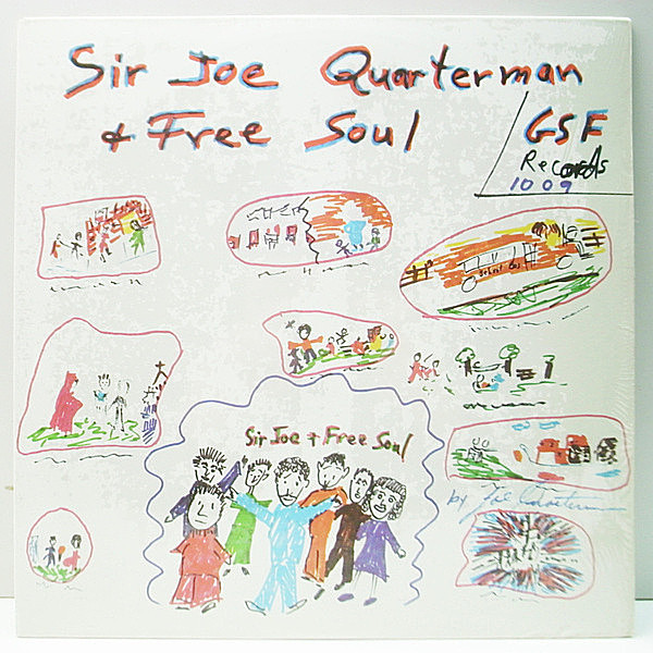 レコードメイン画像：シュリンク美品!! USプレス SIR JOE QUARTERMAN & FREE SOUL (GSF S-1009) 唯一のアルバム Rare Groove レアグルーヴ・クラシック Lp