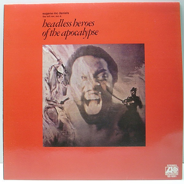 レコードメイン画像：美品 USプレス EUGENE McDANIELS Headless Heroes Of The Apocalypse (Atlantic SD 8281) A.T.C.Q. ほか サンプリング・ネタ Lp