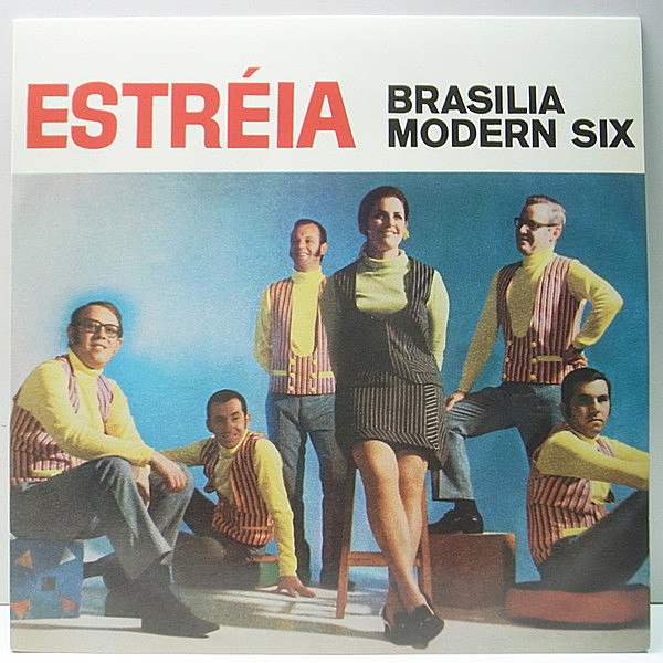 レコードメイン画像：【ブラジリアン・コーラスの至宝】極美品 JPNプレス BRASILIA MODERN SIX Estreia 国内 リイシュー Lp サバービア オルガンバー 関連