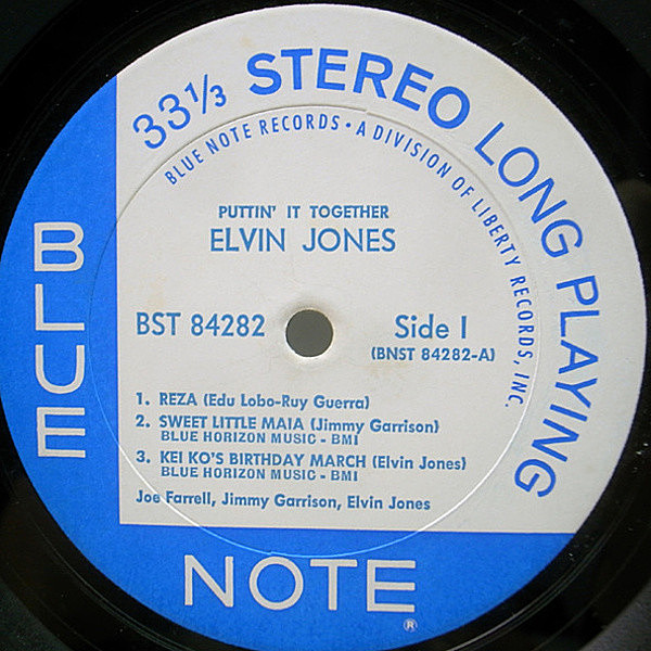 ELVIN JONES TRIO / Puttin' It Together (LP) / Blue Note