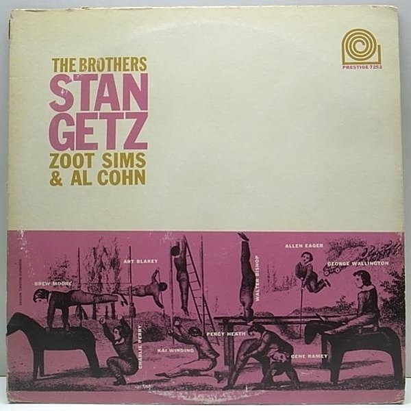 レコードメイン画像：MONO美盤!! 黄ラベ 初期 STAN GETZ & ZOOT SIMS four Brothers