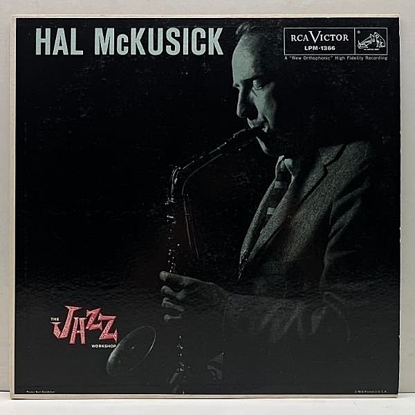 レコードメイン画像：レアな美品!! MONO 初版マト1S ニッパー犬 深溝 USオリジナル HAL McKUSICK The Jazz Workshop ('57 RCA) w/ Art Farmer, Barry Galbraith