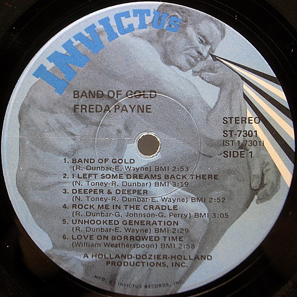 US盤LP Freda Payne /Band of Gold フレッダペイン FREDA PAYNE / BAND OF GOLD (LP) - HIP TANK RECORDS
