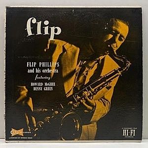レコード画像：FLIP PHILLIPS / HOWARD MCGHEE / BENNY GREEN / Flip
