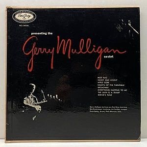 レコード画像：GERRY MULLIGAN / Presenting The Gerry Mulligan Sextet