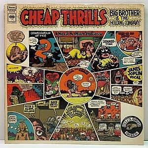 レコード画像：BIG BROTHER & THE HOLDING CO. / JANIS JOPLIN / Cheap Thrills