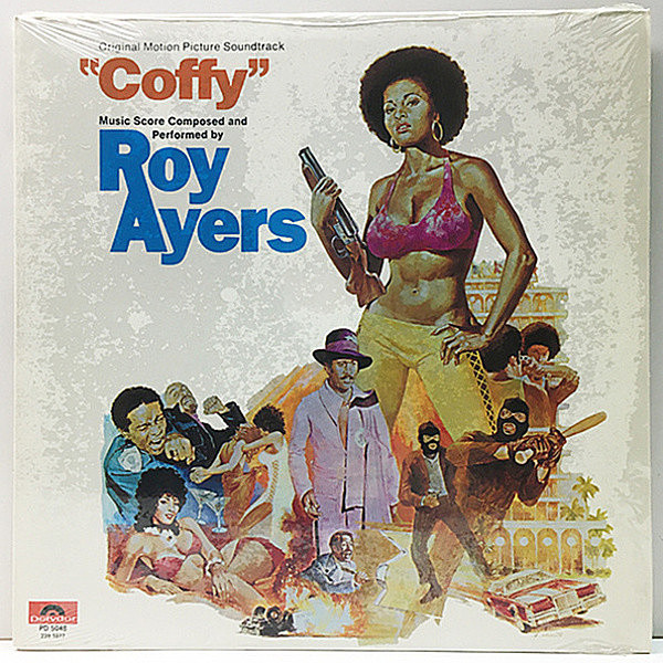 レコードメイン画像：シュリンク極美品!! USプレス ROY AYERS Coffy (Polydor PD 5048) サントラ O.S.T. ブラックスプロイテーション～レアグルーヴ金字塔！