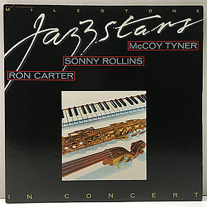 レコード画像：RON CARTER / SONNY ROLLINS / McCOY TAYNER / Milestone Jazzstars In Concert