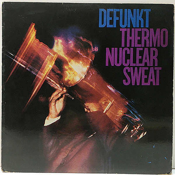 レコードメイン画像：【強烈なグルーヴで迫るジャズファンク】良好!! オリジナル DEFUNKT Thermonuclear Sweat ('82 Hannibal) デファンクト 熱・核・発・汗 Lp
