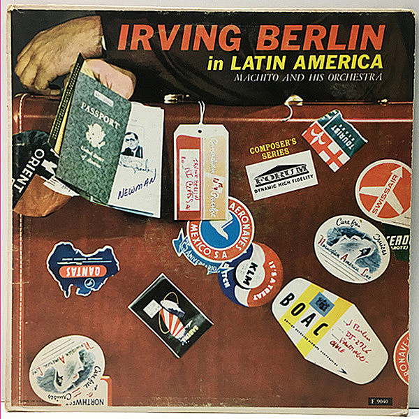 レコードメイン画像：【ラテン解釈で挑んだ興味深いアーヴィング・バーリン集】良好!! MONO 米 USプレス MACHITO Irving Berlin In Latin America モノラル Lp