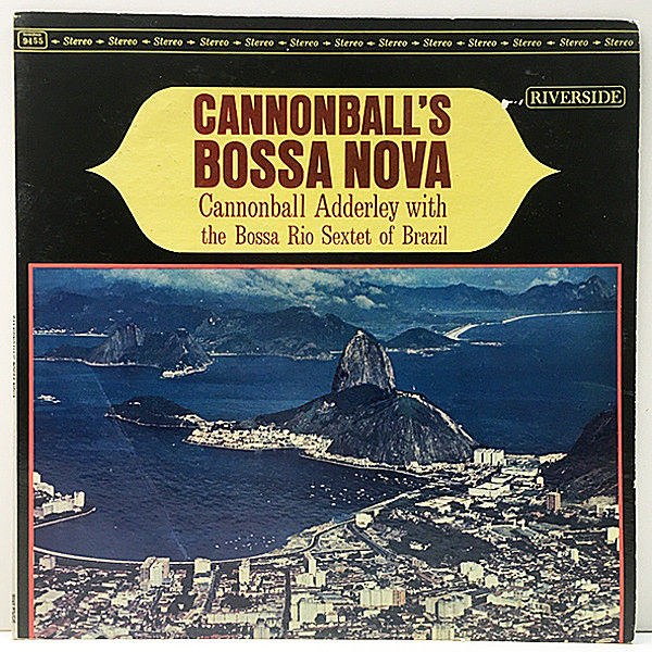 レコードメイン画像：良好!! 黒ラージ 深溝 USオリジナル CANNONBALL ADDERLEY Cannonball's Bossa Nova ('62 Riverside RS 9455) ボサ・ジャズの極上盤