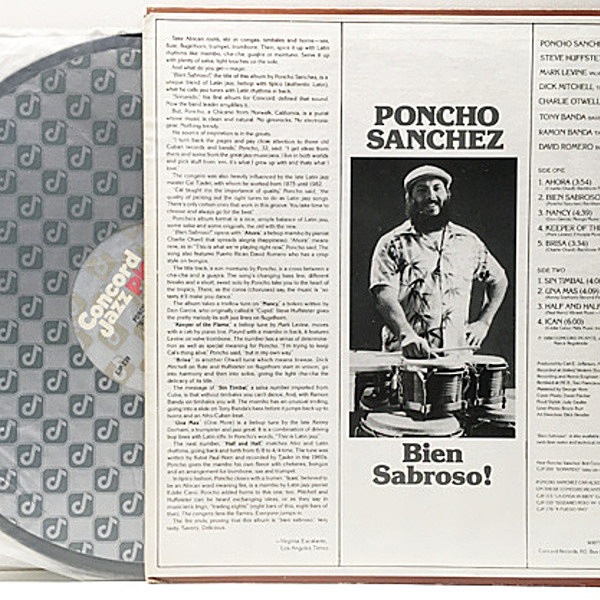 ポンチョ　サンチェス / PONCHO Lp ラテン Poncho Sanchez - Latin Soul - Amazon.com Music