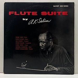 レコード画像：A.K. SALIM / Flute Suite