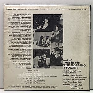 【超極美品！】ストーンズ/Out Of Our Heads UKオリジmono 超極美品！】ストーンズ/Out Of Our Heads UKオリジmono