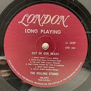 ROLLING STONES / Out Of Our Heads (LP) / LONDON | WAXPEND