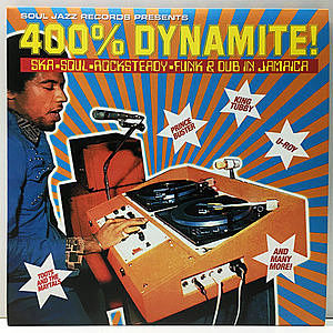 レコード画像：VARIOUS / 400% Dynamite! Ska Soul Rocksteady Funk & Dub In Jamaica