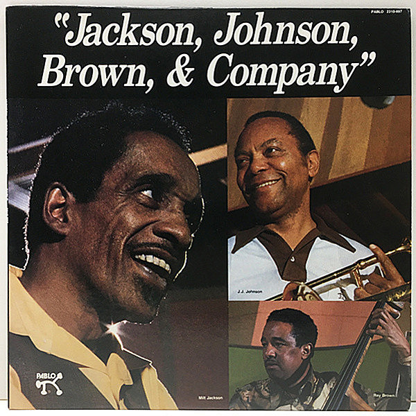 レコードメイン画像：美品 USオリジナル MILT JACKSON, J.J. JOHNSON, RAY BROWN & Company ('83 Pablo) Tom Ranier, John Collins, Roy McCurdy