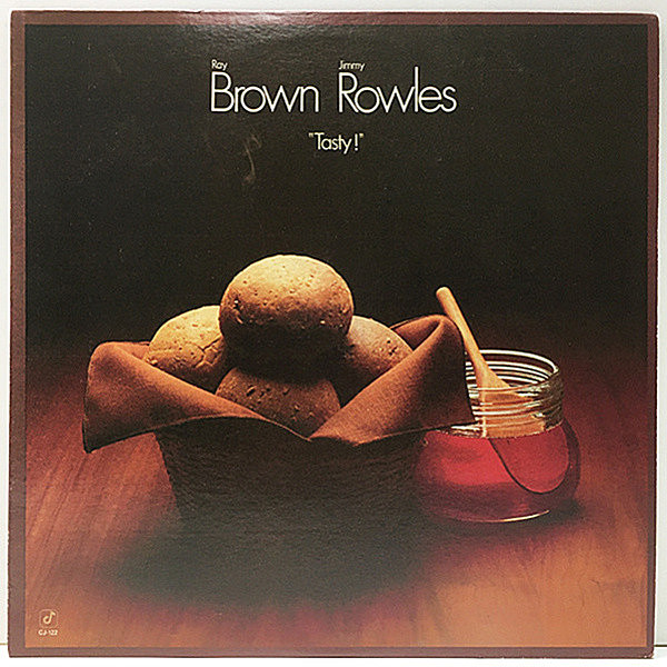 レコードメイン画像：【ブラウン＆ロウルズのデュオ2作目】美品 RAY BROWN & JIMMY ROWLES Tasty ('80 Concord Jazz) 味わい深い粋なインタープレイ
