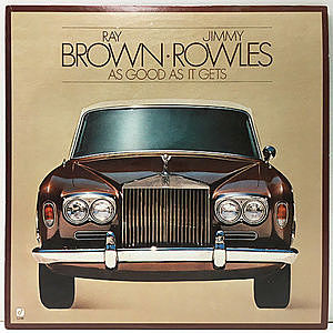 レコード画像：RAY BROWN / JIMMY ROWLES / As Good As It Gets
