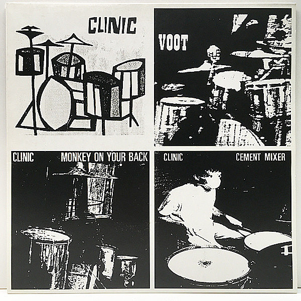 レコードメイン画像：【英INDIE ROCK／クリニック初期のシングル集】UKオンリー Lp アナログ CLINIC Same ('99 Domino) RADIOHEADのフロントも勤めた実力派