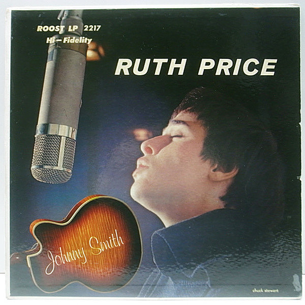 レコードメイン画像：美盤!音抜群! MONO オリジナル RUTH PRICE Sings With The Johnny Smith Quartet ('56 Roost) 1st デビュー作