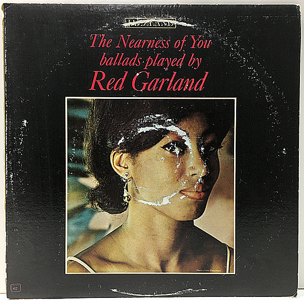 レコードメイン画像：MONO 1st橙ラージ 深溝 USオリジナル RED GARLAND The Nearness Of You ('62 Jazzland) レッド・ガーランド 珠玉のバラッド集