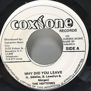 レコード画像：HEPTONES / Why Did You Leave