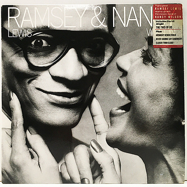 レコードメイン画像：【最っ高のアーバンメロウ／Slippin' Away収録】初版 FC規格 USオリジナル RAMSEY LEWIS / NANCY WILSON The Two Of Us ('84 Columbia)