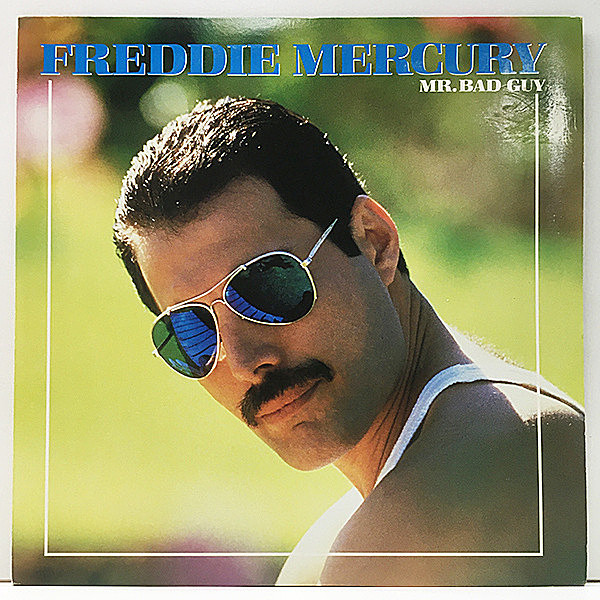 レコードメイン画像：JPNオリジナル FREDDIE MERCURY Mr. Bad Guy『Mr. バッド・ガイ』('85 CBS・Sony 28AP 3030) フレディ・マーキュリー 初のソロ・アルバム