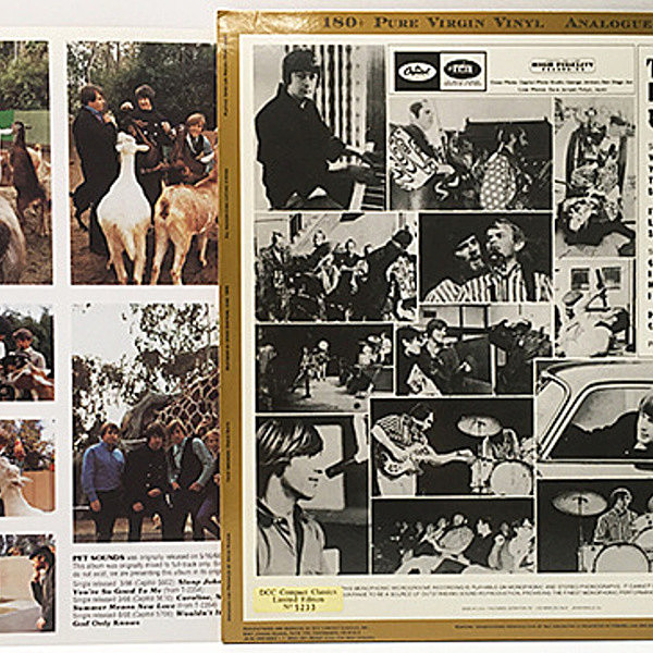 【中古LP】ザ・ビーチ・ボーイズ Pet Sounds 日本再発盤 極美品 Amazon.co.jp: ペット・サウンズ - ビーチ・ボーイズ: ミュージック