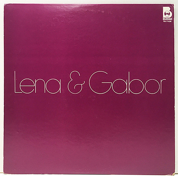 レコードメイン画像：【激渋ジャズファンク／Rocky Raccoon】極美盤!! LENA HORNE & GABOR SZABO リナ・ホーン & ガボール・ザボ ときめきの出会い Rare Groove