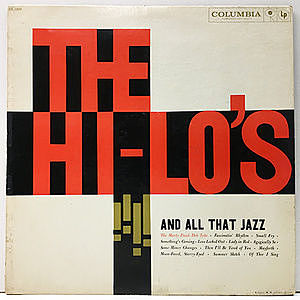 レコード画像：HI-LO'S / And All That Jazz