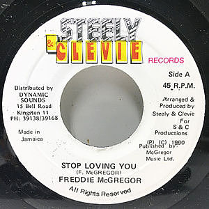 レコード画像：FREDDIE MCGREGOR / Stop Loving You