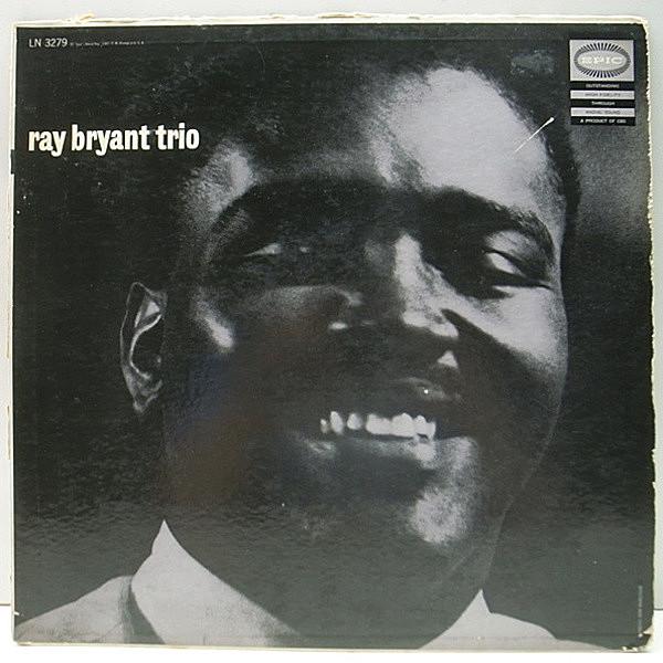 レコードメイン画像：初回ストロボ 深溝 MONO オリジナル RAY BRYANT TRIO ('56 Epic) レイ・ブライアント／ピアノトリオ