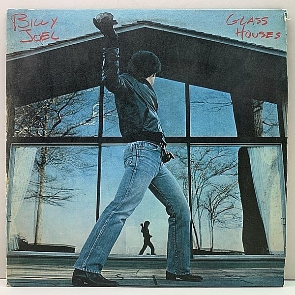 レコードメイン画像：【英番一桁マト】良好!! 初版 FC規格 STERLING刻印 USオリジナル BILLY JOEL Glass Houses (Columbia FC 36384) ざら紙 専用インナー完品