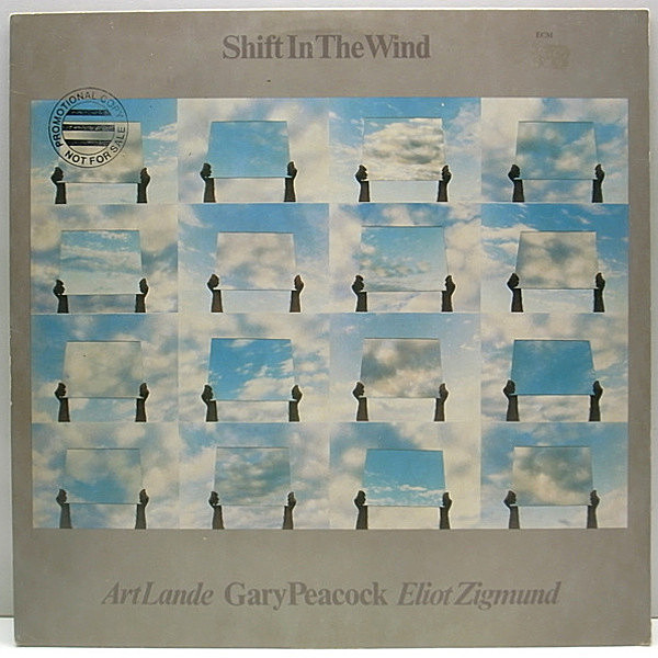 レコードメイン画像：美盤 ECM プロモ Orig. NY録音 GARY PEACOCK Shift In The Wind