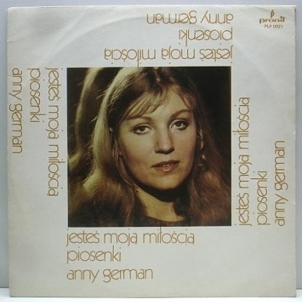 レコードメイン画像：POLAND Orig. 女性シンガー ANNA GERMAN Jestes Moja Miloscia