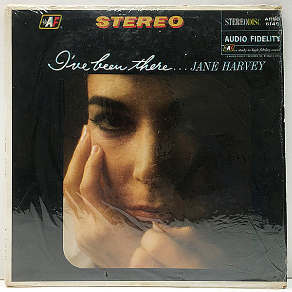レコードメイン画像：w./シュリンク 美盤!! USオリジナル JANE HARVEY I've Been There ('57 Audio Fidelity) レイ・エリスとの珠玉のバラード集 Lp 初回プレス
