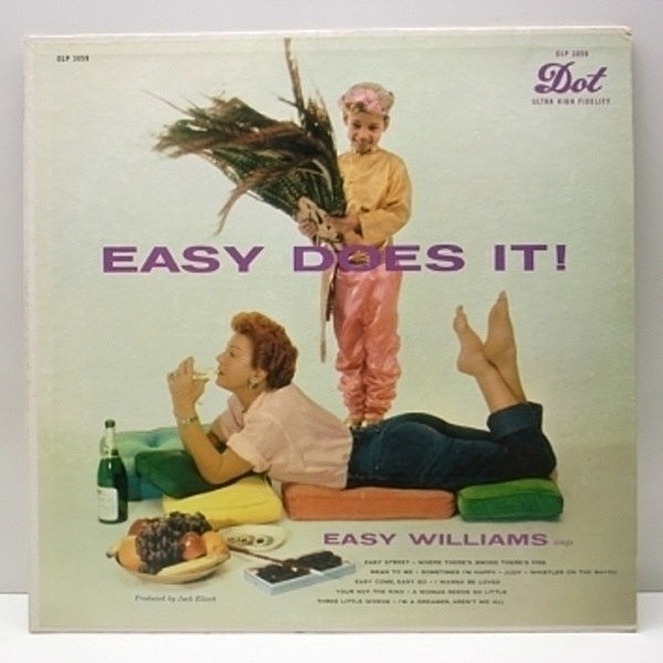 レコードメイン画像：希少作品!! Dot MONO USオリジ EASY WILLIAMS Easy Does 美女vo!