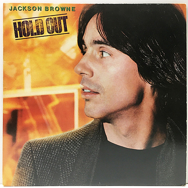 レコードメイン画像：良好品!! USオリジナル 初版 5E規格 雲ラベル JACKSON BROWNE Hold Out ('80 Asylum 5E-511) 専用インナー 完品 米 Lp 初回プレス