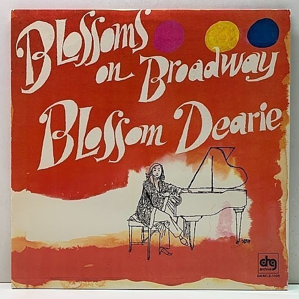 レコードメイン画像：良好!! 米 2LP MASTERDISK刻印 BLOSSOM DEARIE Blossoms On Broadway (DRG) ブロッサム・ディアリー Verve時代の傑作を綴った2枚組