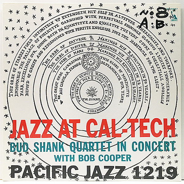 レコードメイン画像：MONO 極美盤!! BUD SHANK QUARTET With BOB COOPER Jazz At Cal-Tech (Liberty) Claude Williamson etc カレッジ・ライヴ名作 JPNプレス