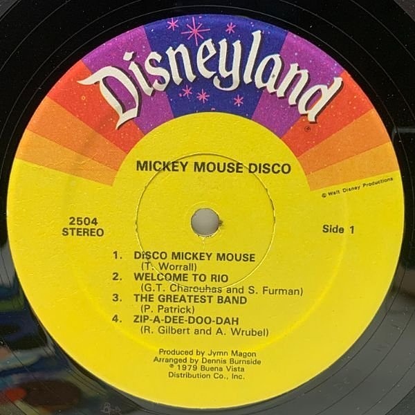 VARIOUS / Mickey Mouse Disco (LP) / Disneyland | WAXPEND RECORDS VARIOUS / Mickey Mouse Disco (LP) / Disneyland | WAXPEND RECORDS
