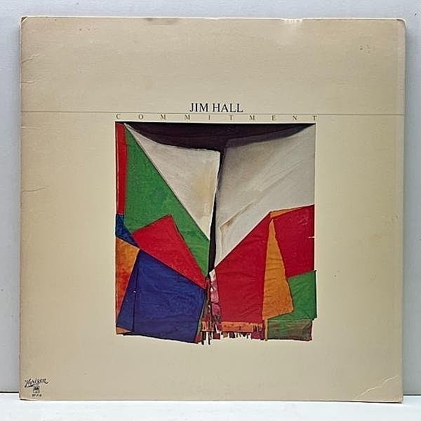 レコードメイン画像：美盤!! USオリジナル JIM HALL Commitment ('76 Horizon) JOAN LA BARBARAの可憐な歌モノも絶品！w/ Art Farmer, Tommy Flanagan