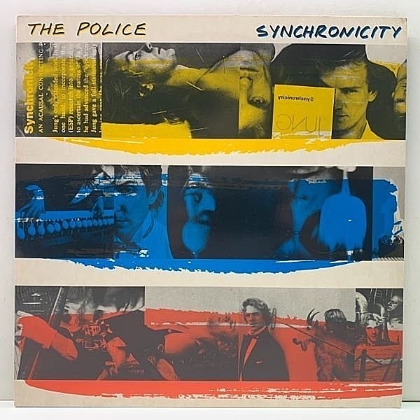 レコードメイン画像：レアな美品!! 両面 RL刻印 (Bob Ludwig) 広告完品 USオリジナル THE POLICE Synchronicity ポリス シンクロニシティ 高音質 珍しい真黒盤