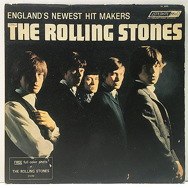 レコードメイン画像：レア【UK ffrr EXPORT】MONO 深溝 USオリジナル ROLLING STONES England's Newest Hit Makers ('64 London) 英国プレス・エクスポート仕様